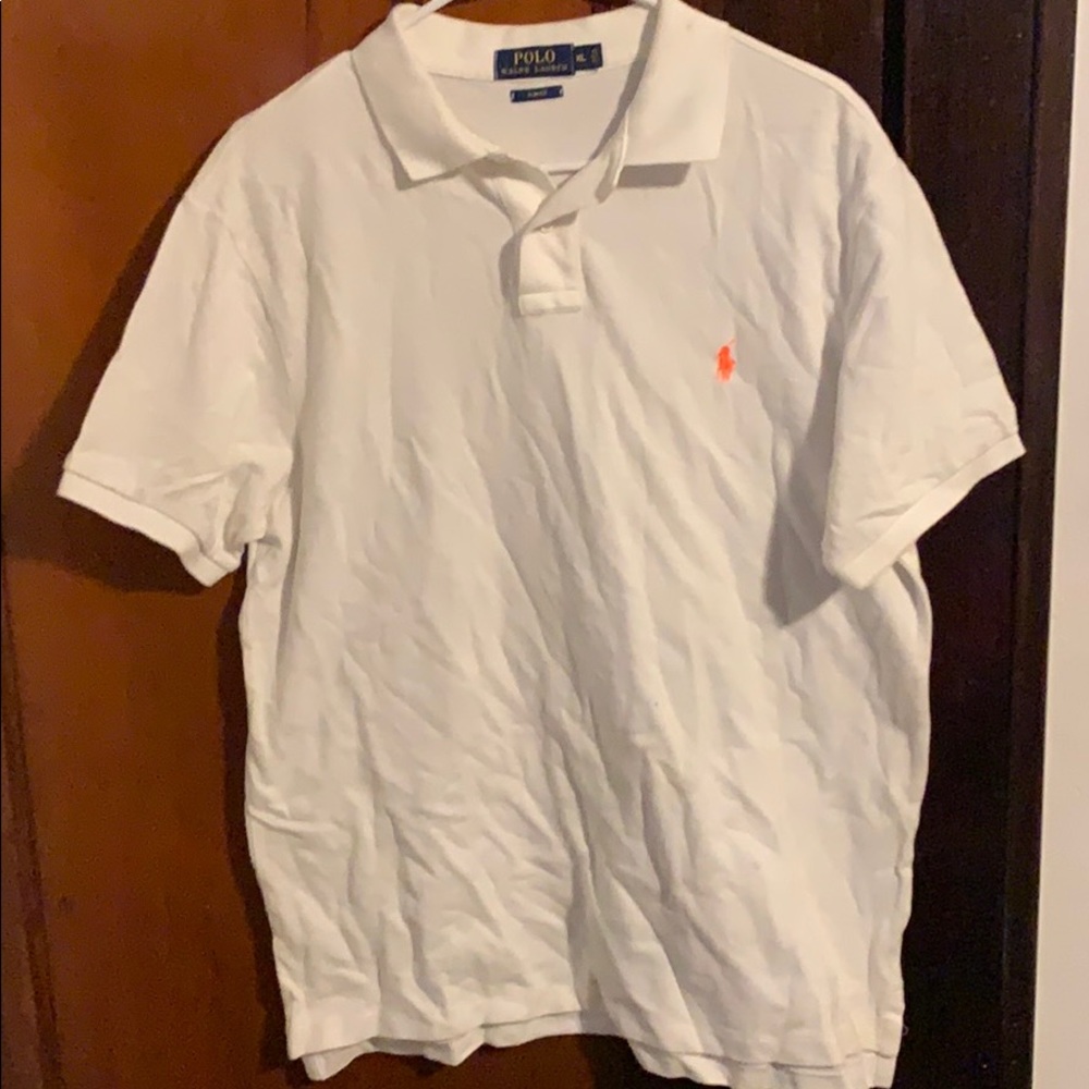 All white Polo Ralph Lauren